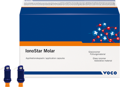 IonoStar Molar Caps A2 150st+Easy Glaze 5ml