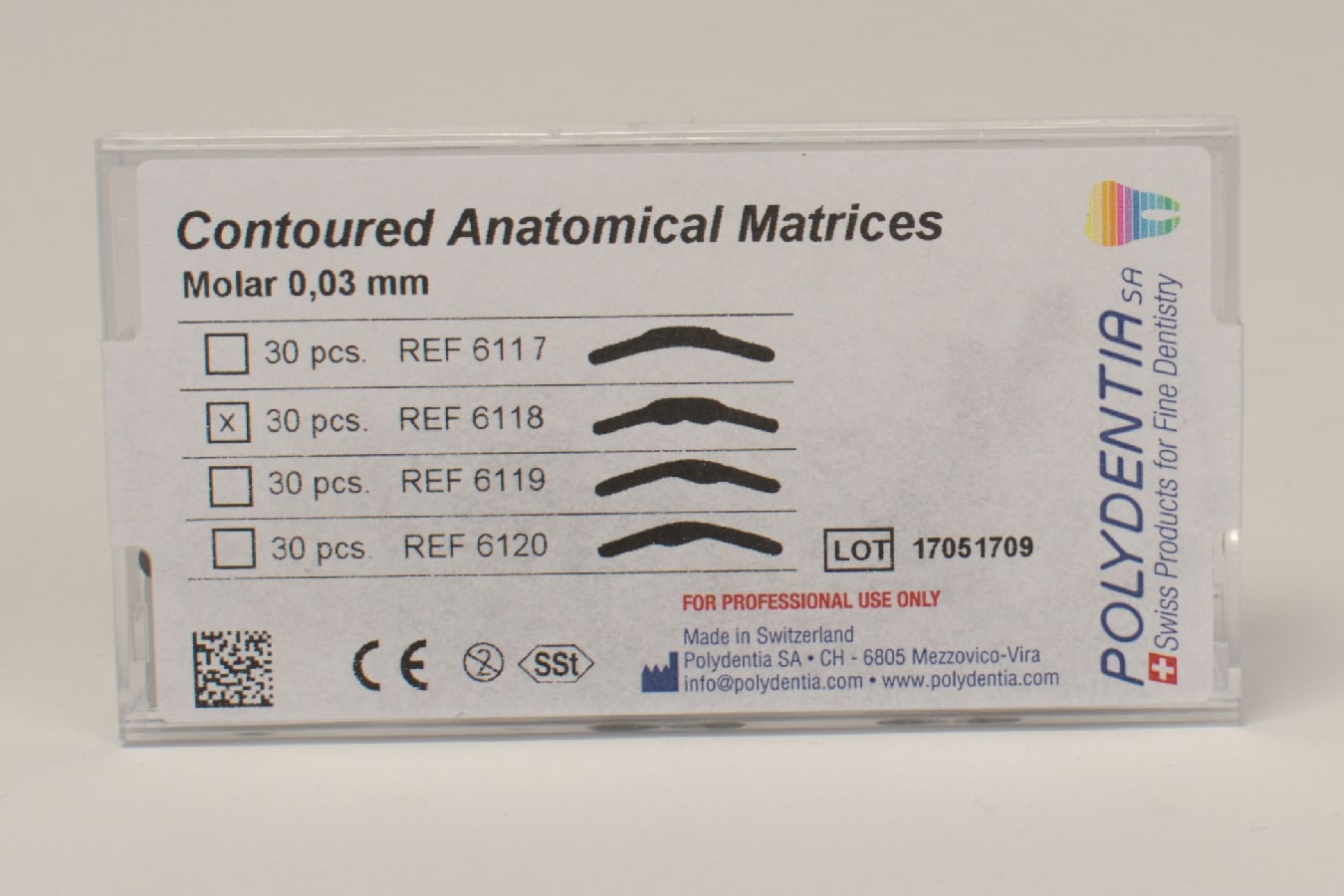 Matrisband Anatomical 0,03mm Molar dubbel 30st
