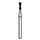 Tri Hawk Surgical Bur 012 25mm FG 100st