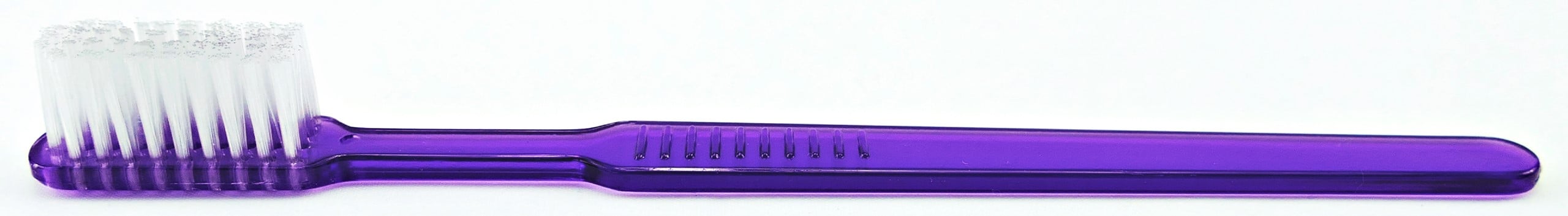 Engångstandborste D-Touch med tandkräm lila 100st