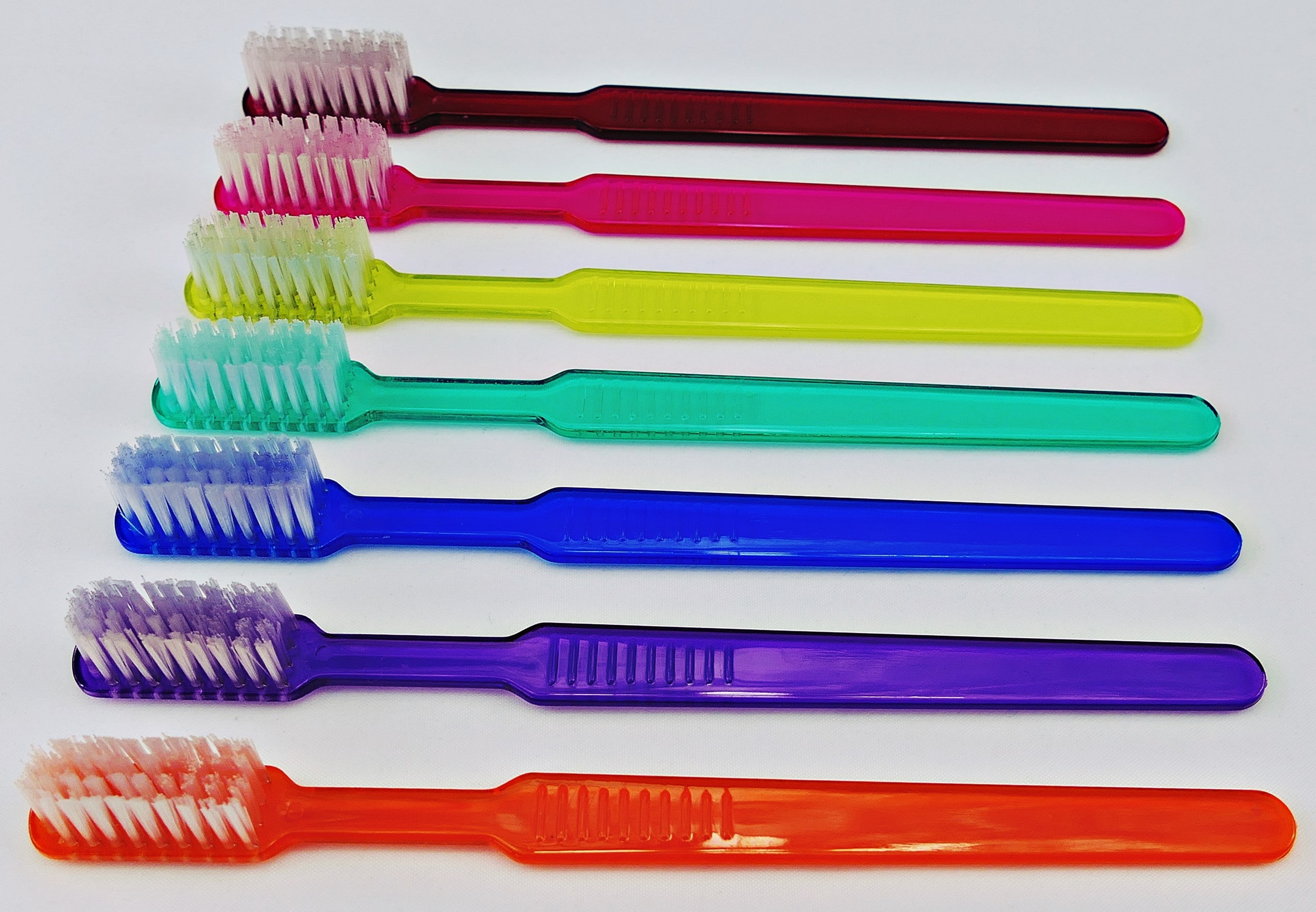 Engångstandborste D-Touch med tandkräm rosa 100st