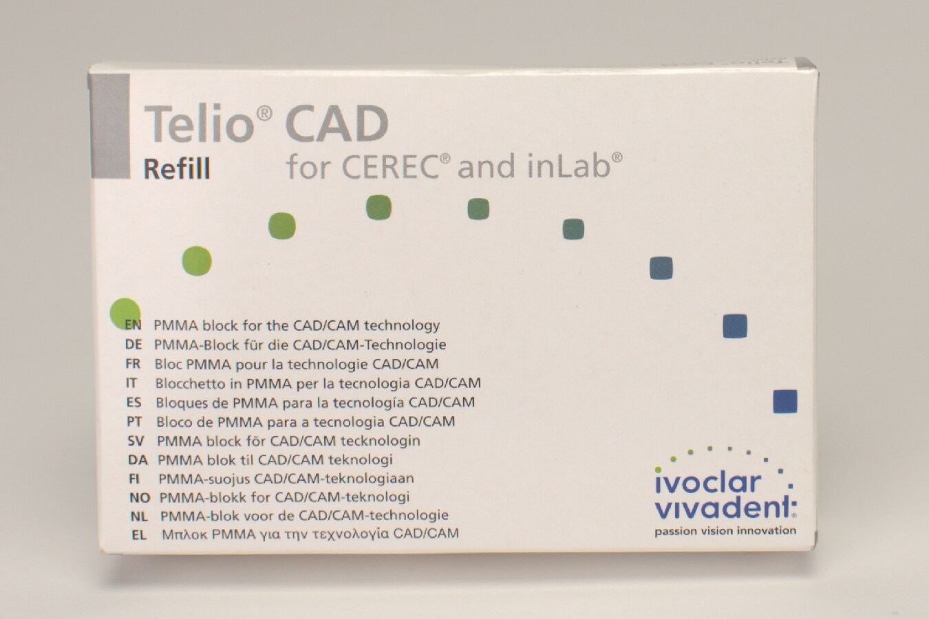 Telio CAD CEREC/inLab LT A2 A16 (L) 3st