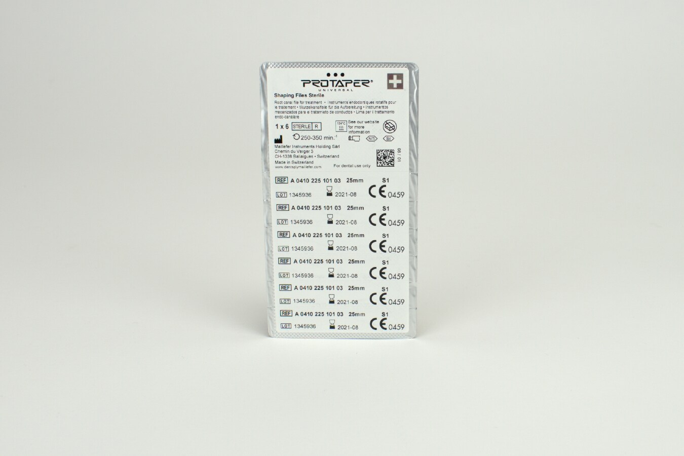 ProTaper 25mm S1 steril lila 6st