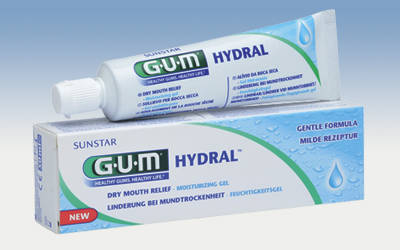 GUM Hydral Fuktighetsgel 100x2ml