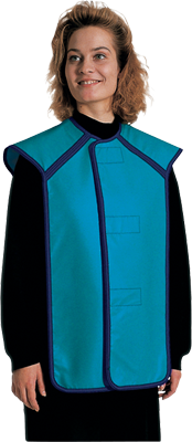 Röntgenförkläde 635K Barn Panorama Ocean mörkblå