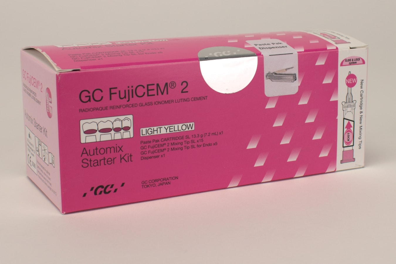 FujiCem 2 SL Intro Kit med metall dispenser
