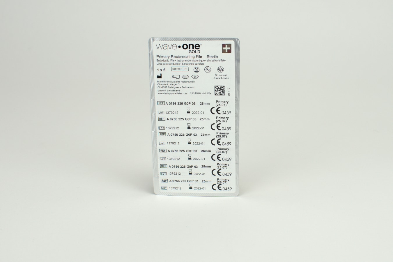 WaveOne Gold 25mm 07.25 Primary 6st