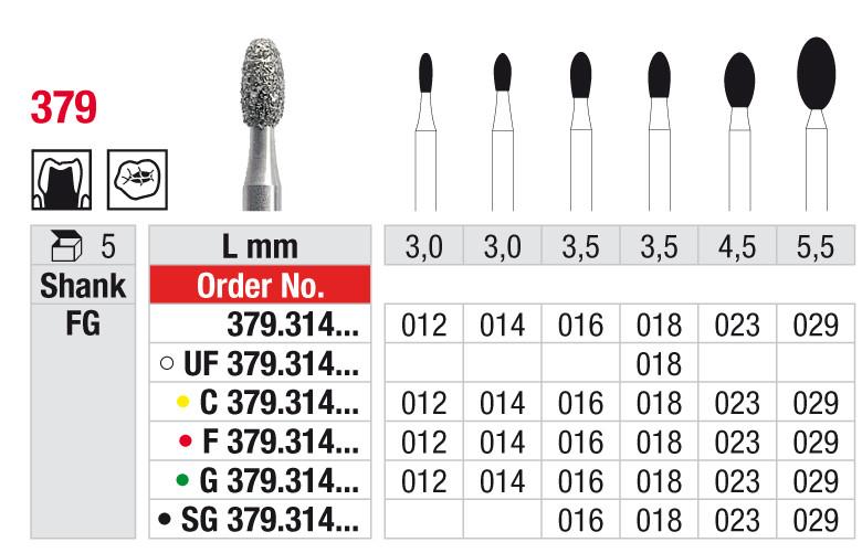 FG Diamantborr 379.018 5st