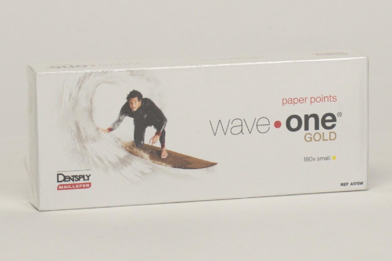 WaveOne Gold Pappersspets Small gul 180st