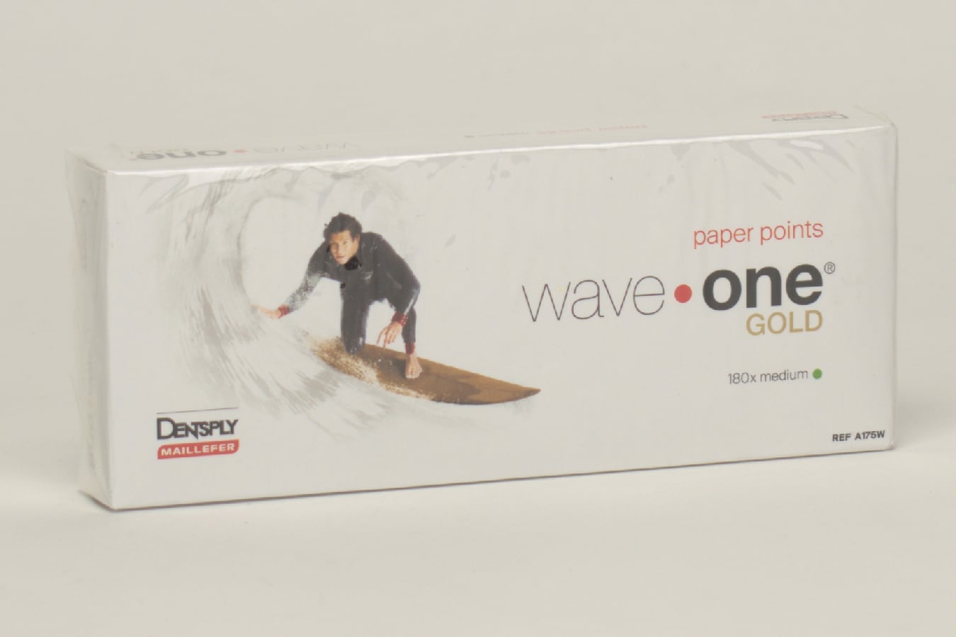 WaveOne Gold Pappersspets Medium grön 180st