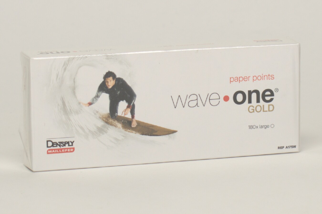 WaveOne Gold Pappersspets Large vit 180st