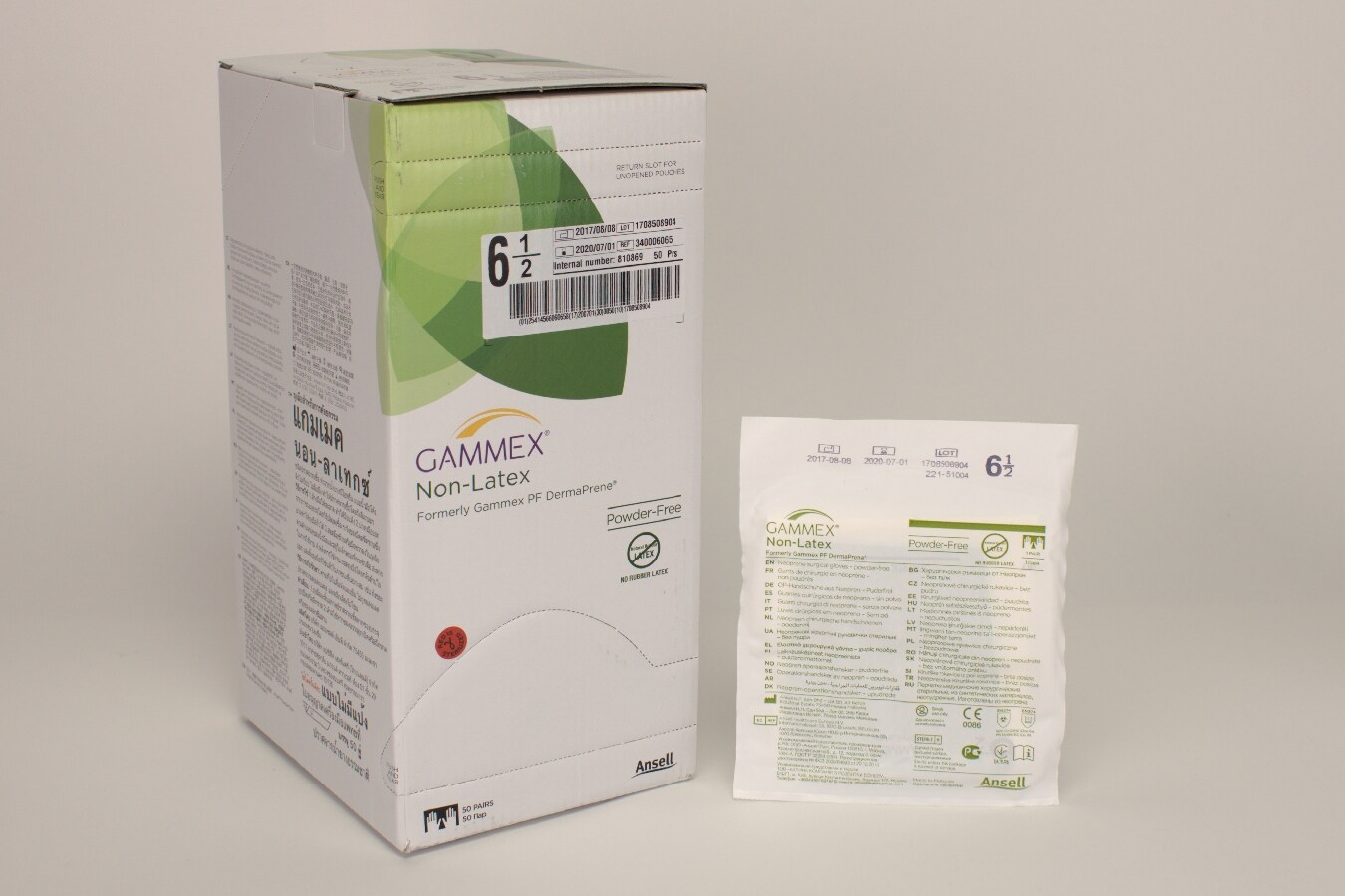 OP Handske Gammex Non-Latex 6,5 PF 50par