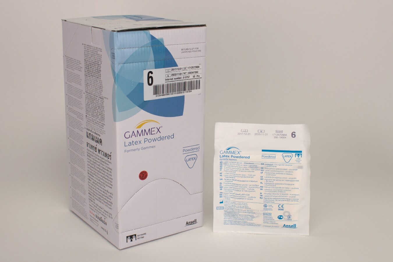 OP Handske Gammex Latex 6 50par