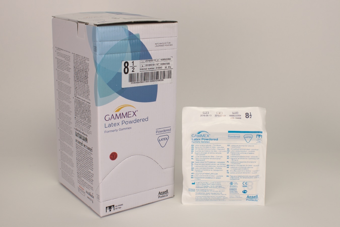 OP Handske Gammex Latex 8,5 50par