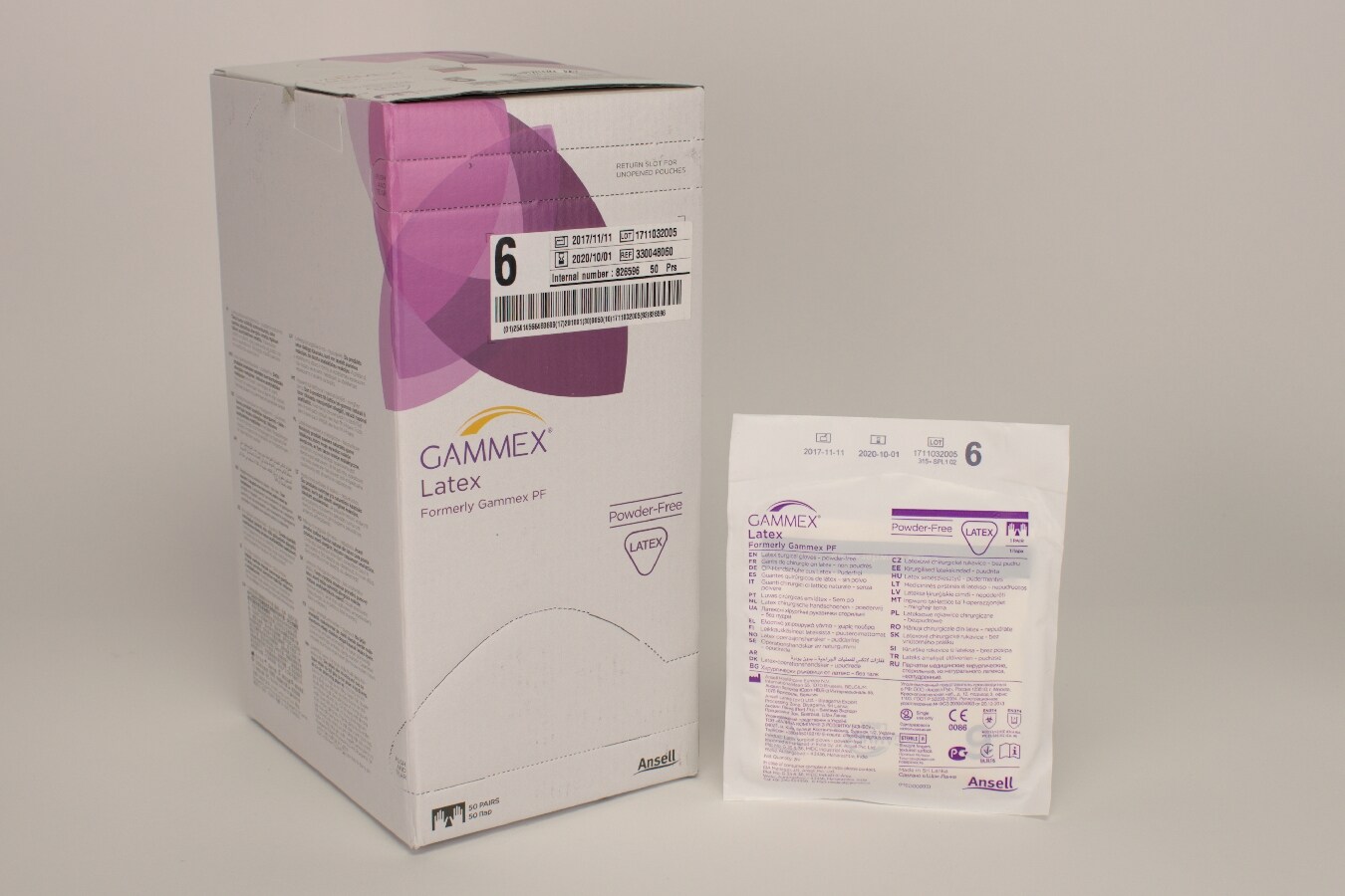 OP Handske Gammex Latex PF 6 50par