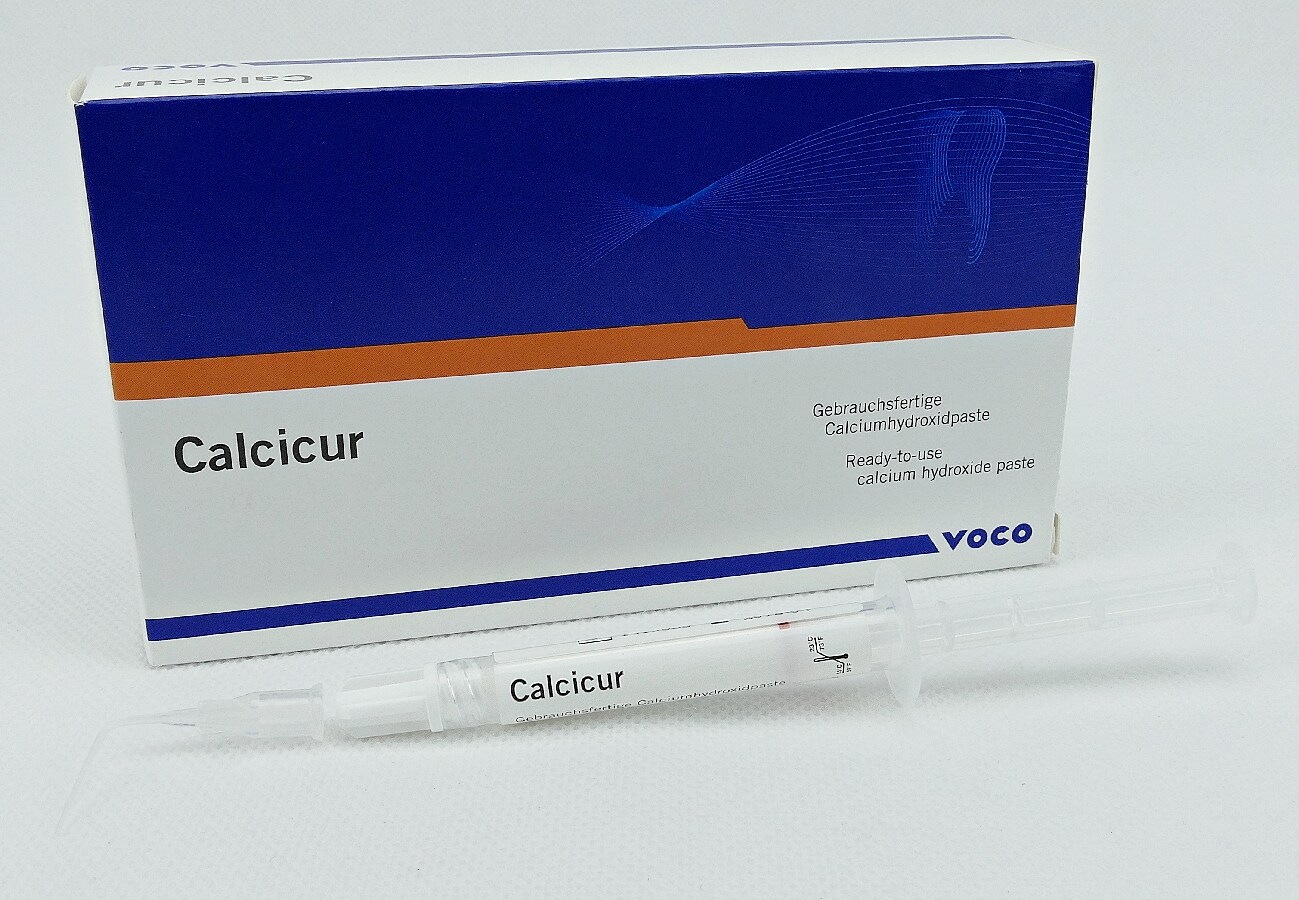 Calcicur spruta 3x2,5g calciumhydroxid