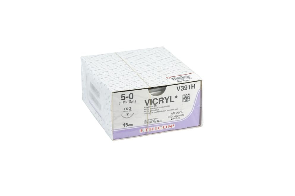 Sutur Ethicon Vicryl 5-0 violett FS-2 36st