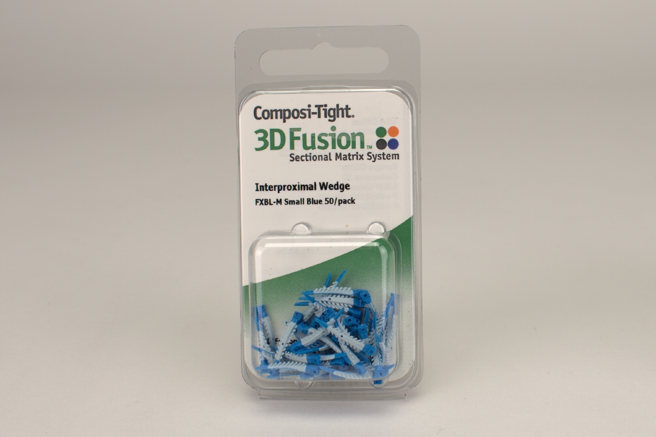 Composi-Tight 3D Fusion kil blå Small 50st