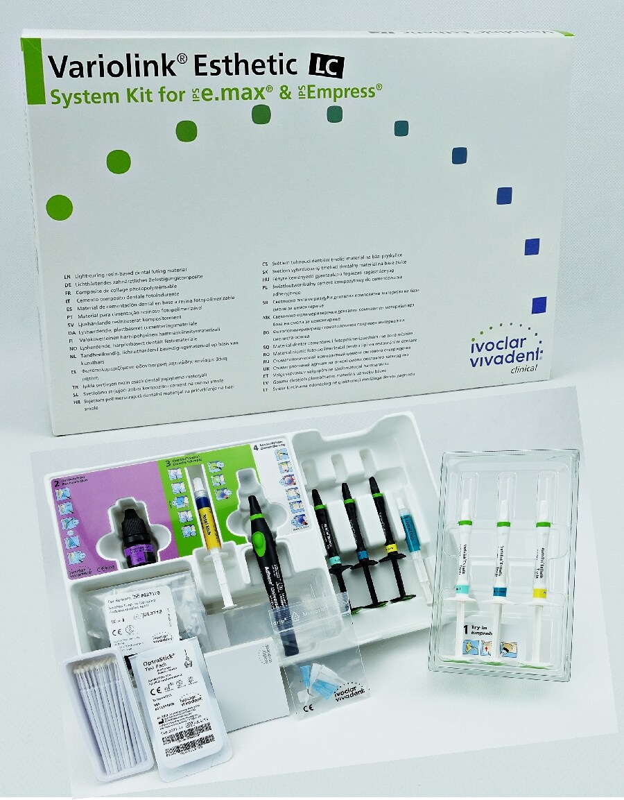 Variolink Esthetic LC System Kit E.max