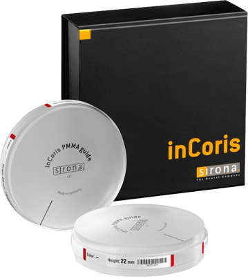 inCoris PMMA guide disc 22 Ø 98mm