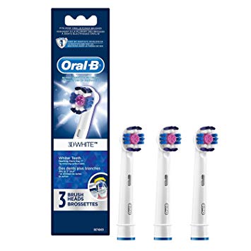 Oral-B Tandborsthuvud 3D white 3-pack