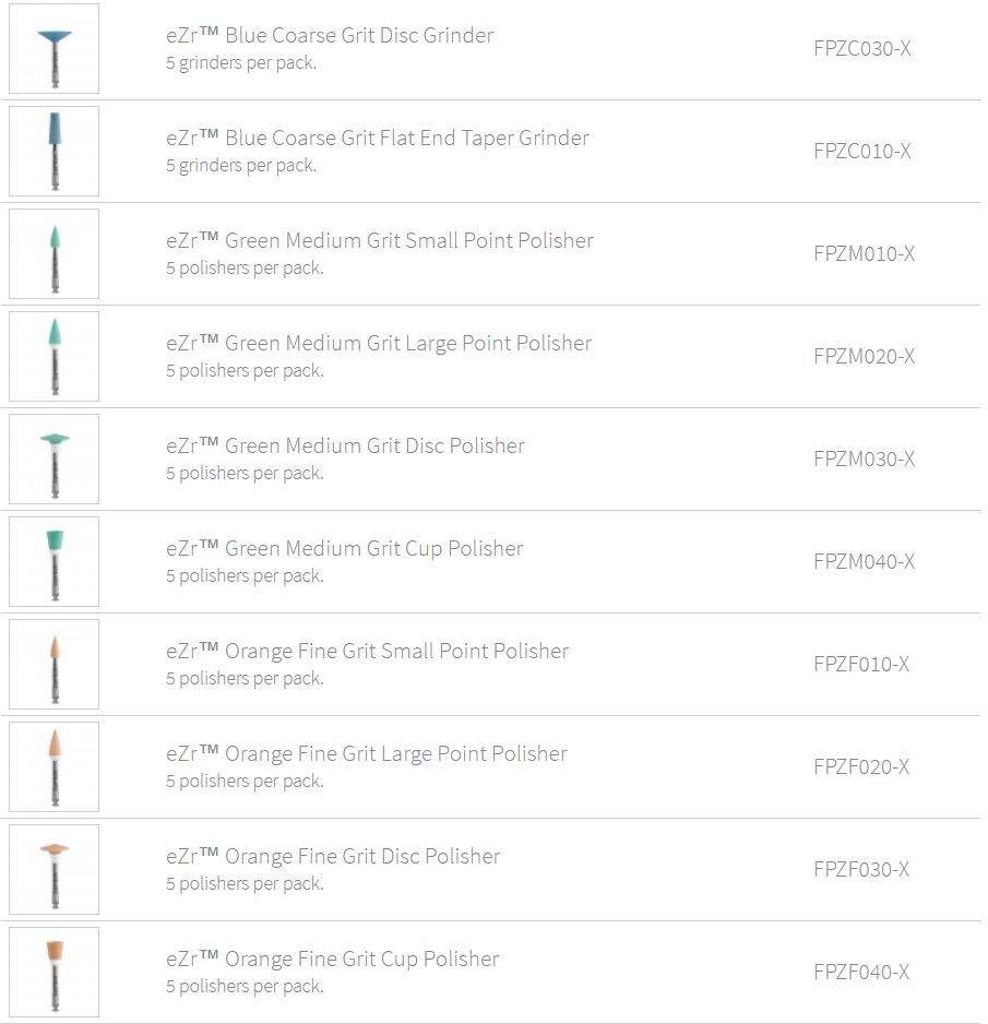 eZr Polerare orange fin kopp 5st