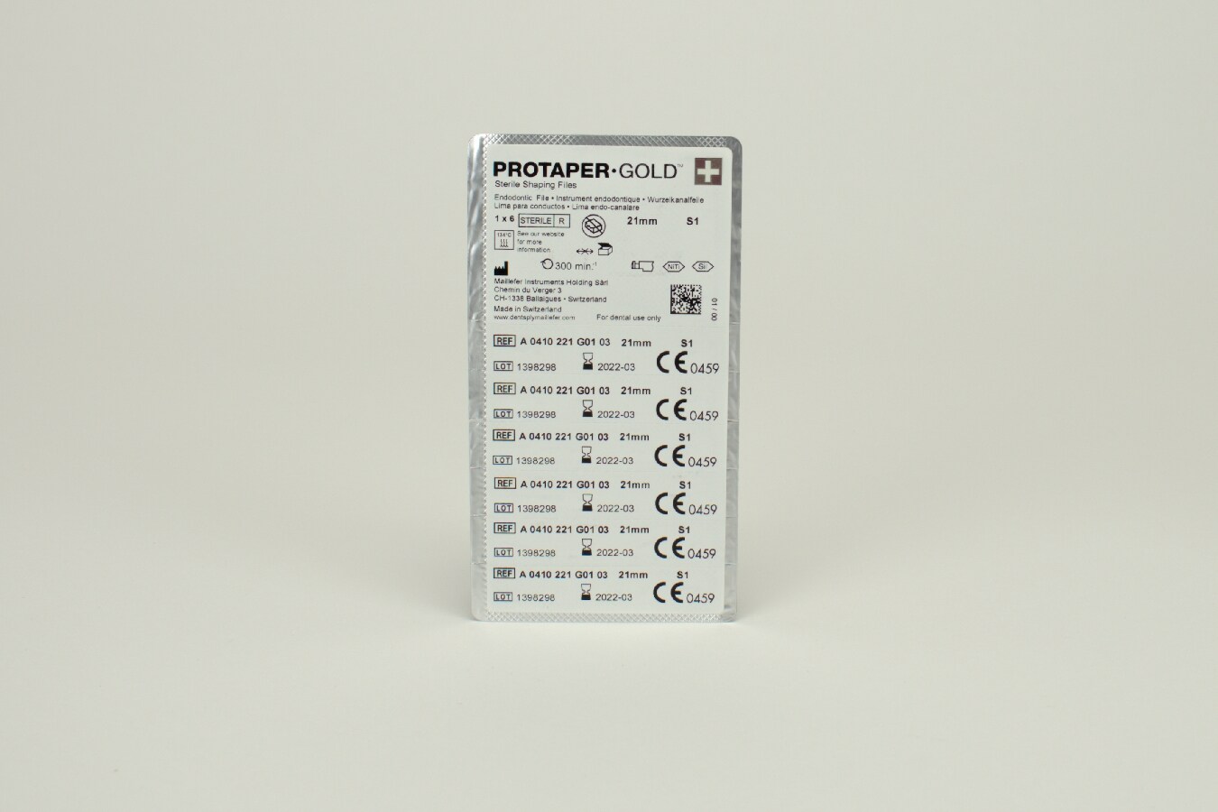 ProTaper Gold S1 21mm 6st