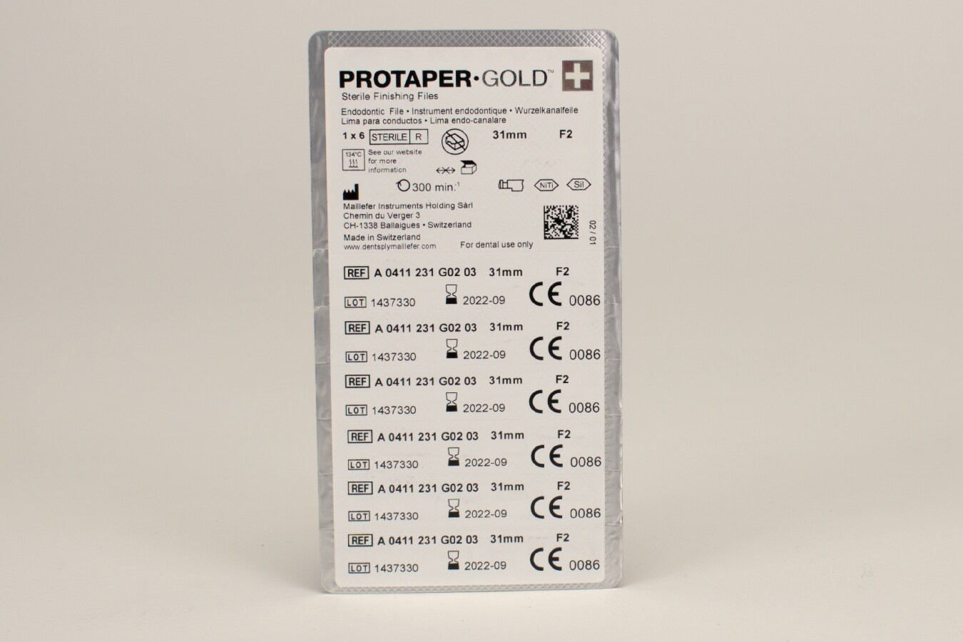 ProTaper Gold F2 31mm 6st