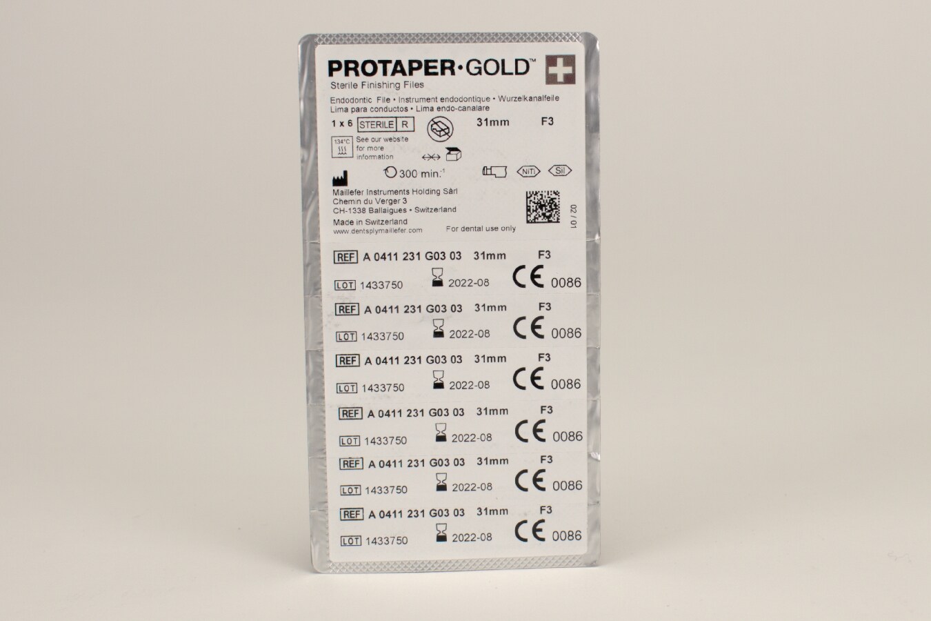 ProTaper Gold F3 31mm 6st