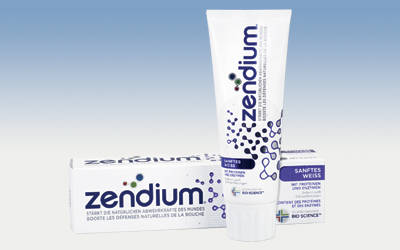 Zendium Tandkräm mild vit 75ml