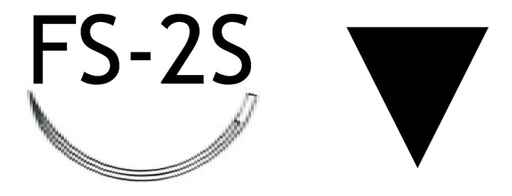 Sutur Ethicon Vicryl Rapide 4-0 ofärgad FS-2S 36st