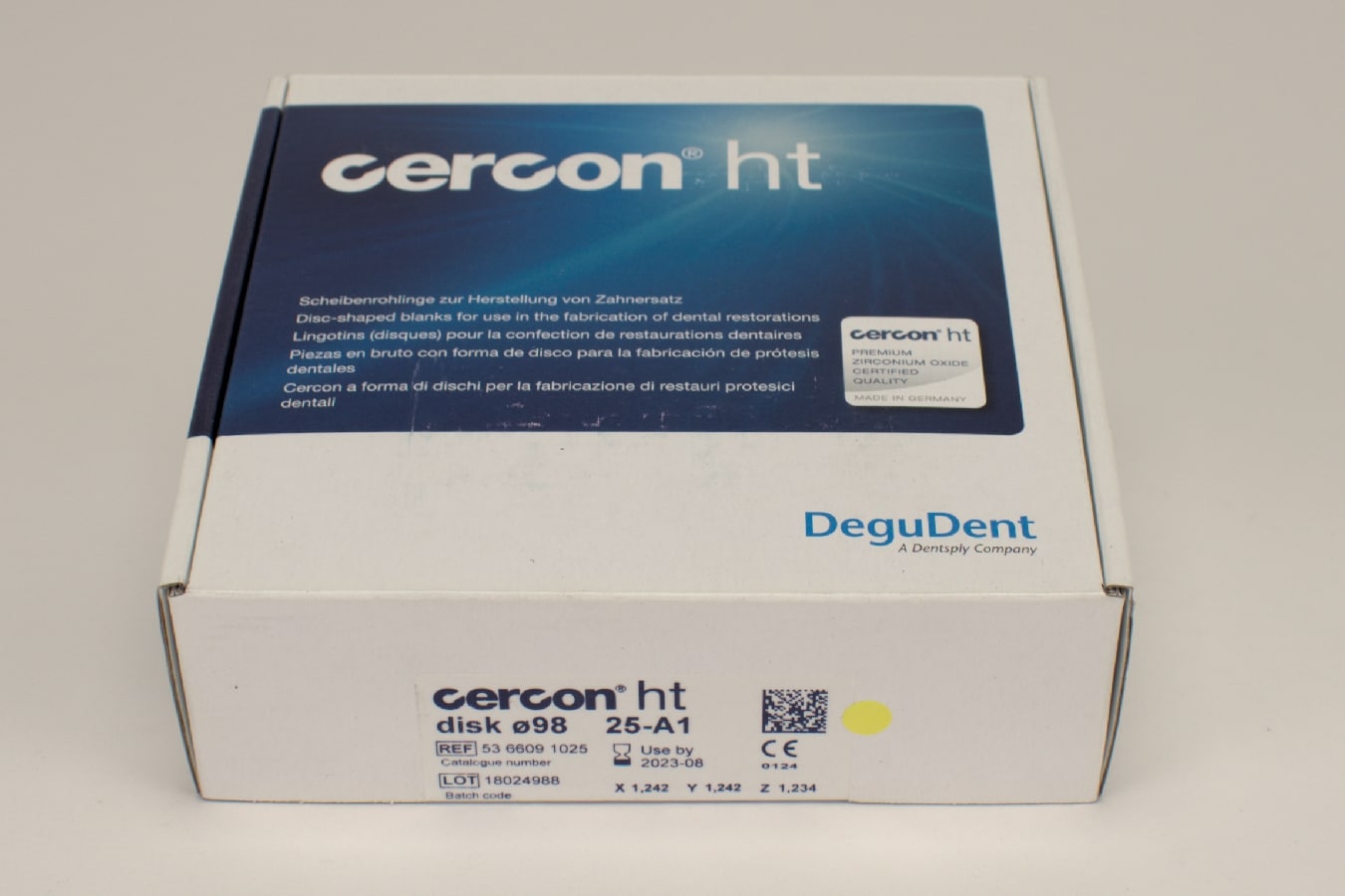 Cercon ht disk A1 ø98 x 25mm