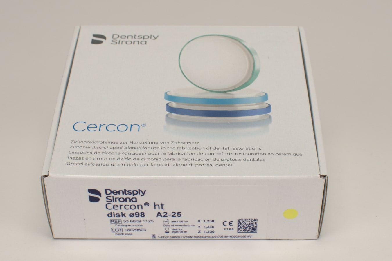 Cercon ht disk A2 ø98 x 25mm