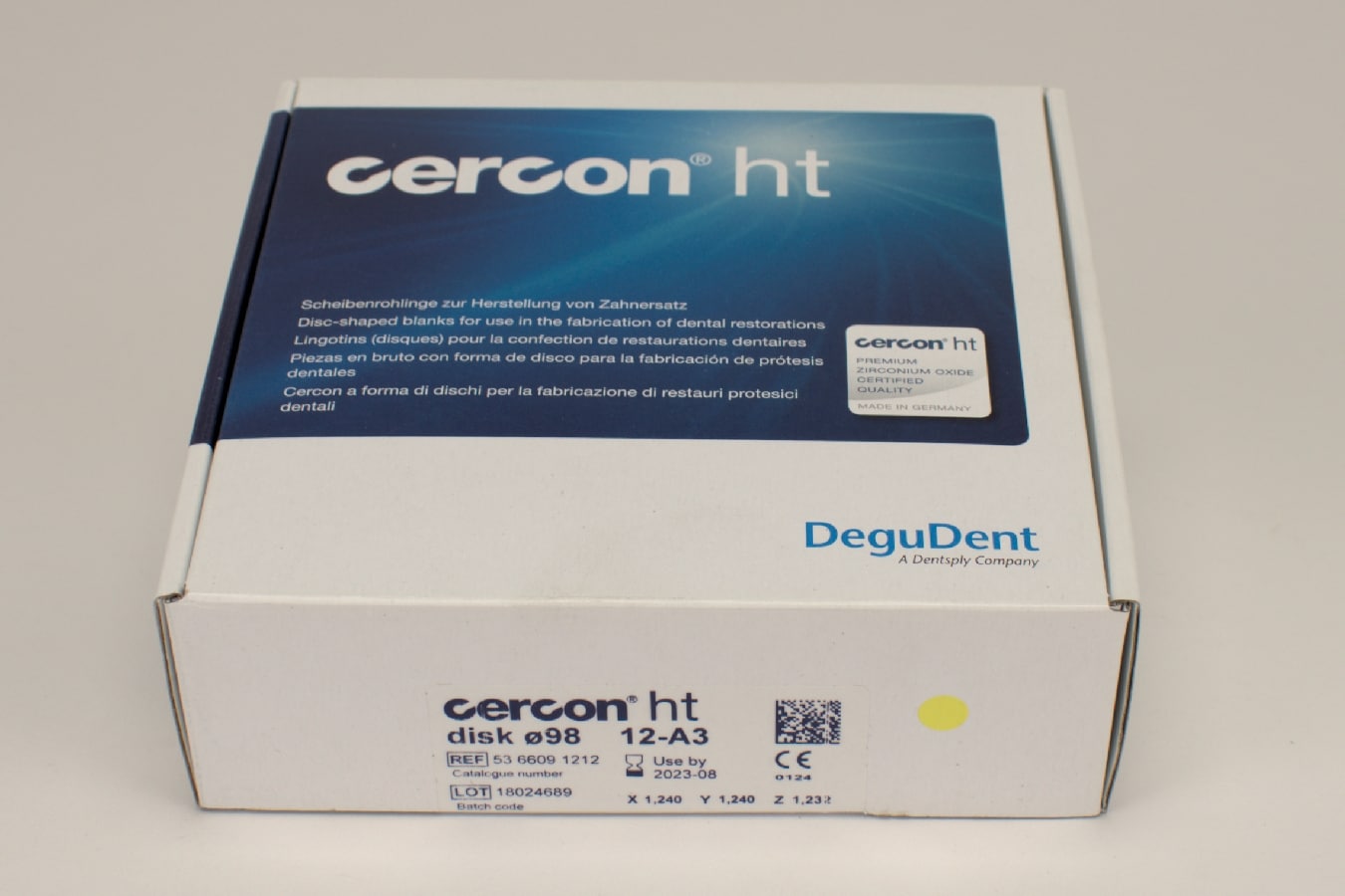 Cercon ht disk A3 ø98 x 12mm