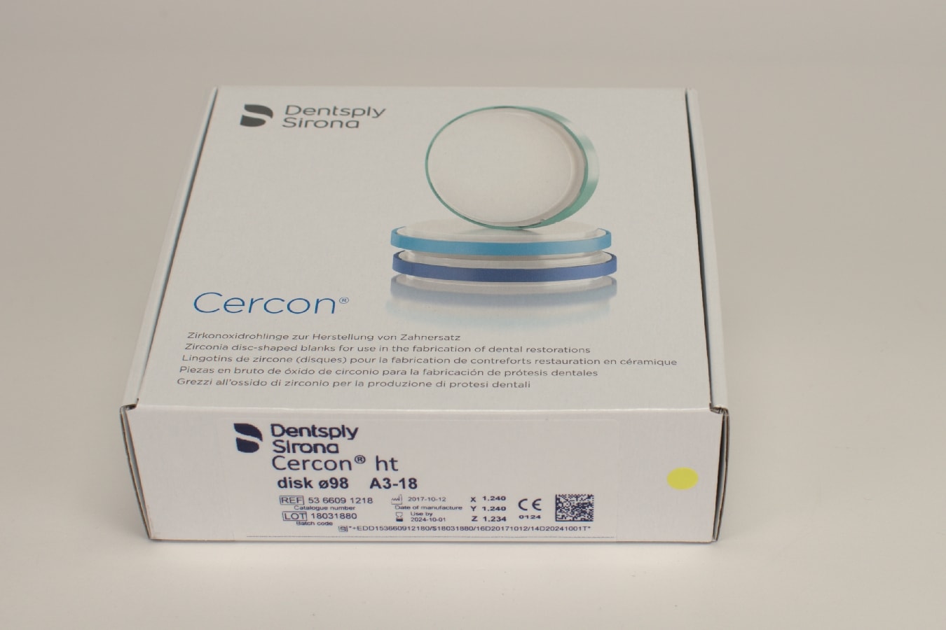 Cercon ht disk A3 ø98 x 18mm