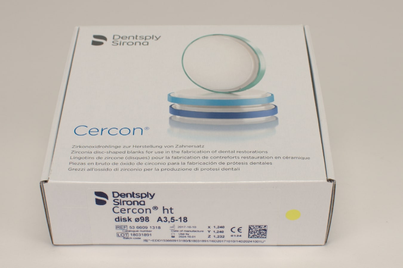 Cercon ht disk A3,5 ø98 x 18mm