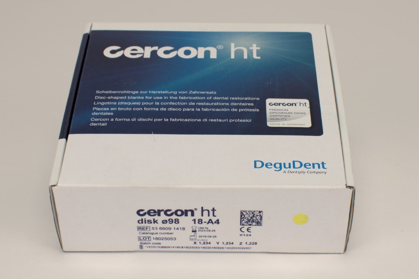 Cercon ht disk A4 ø98 x 18mm