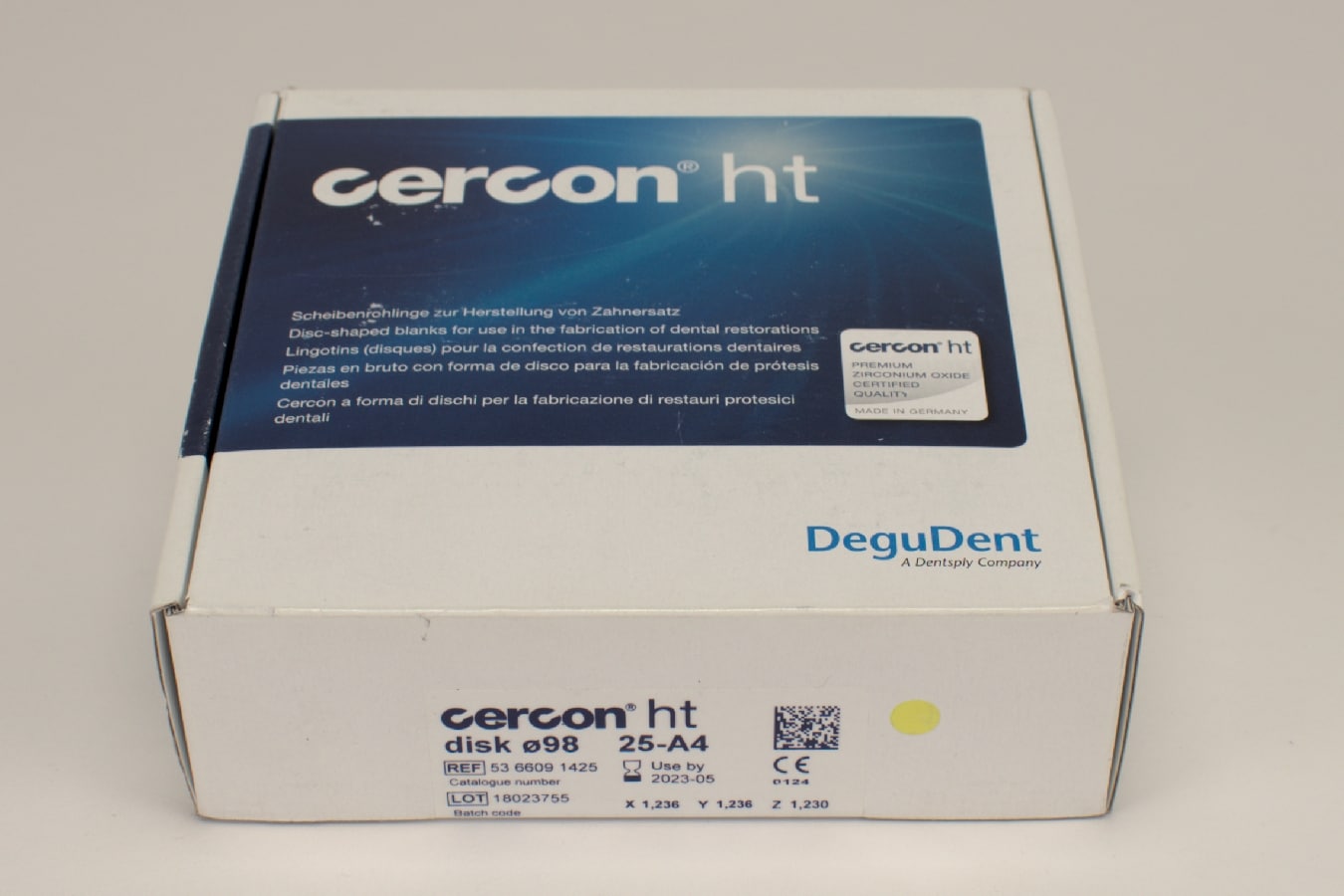 Cercon ht disk A4 ø98 x 25mm