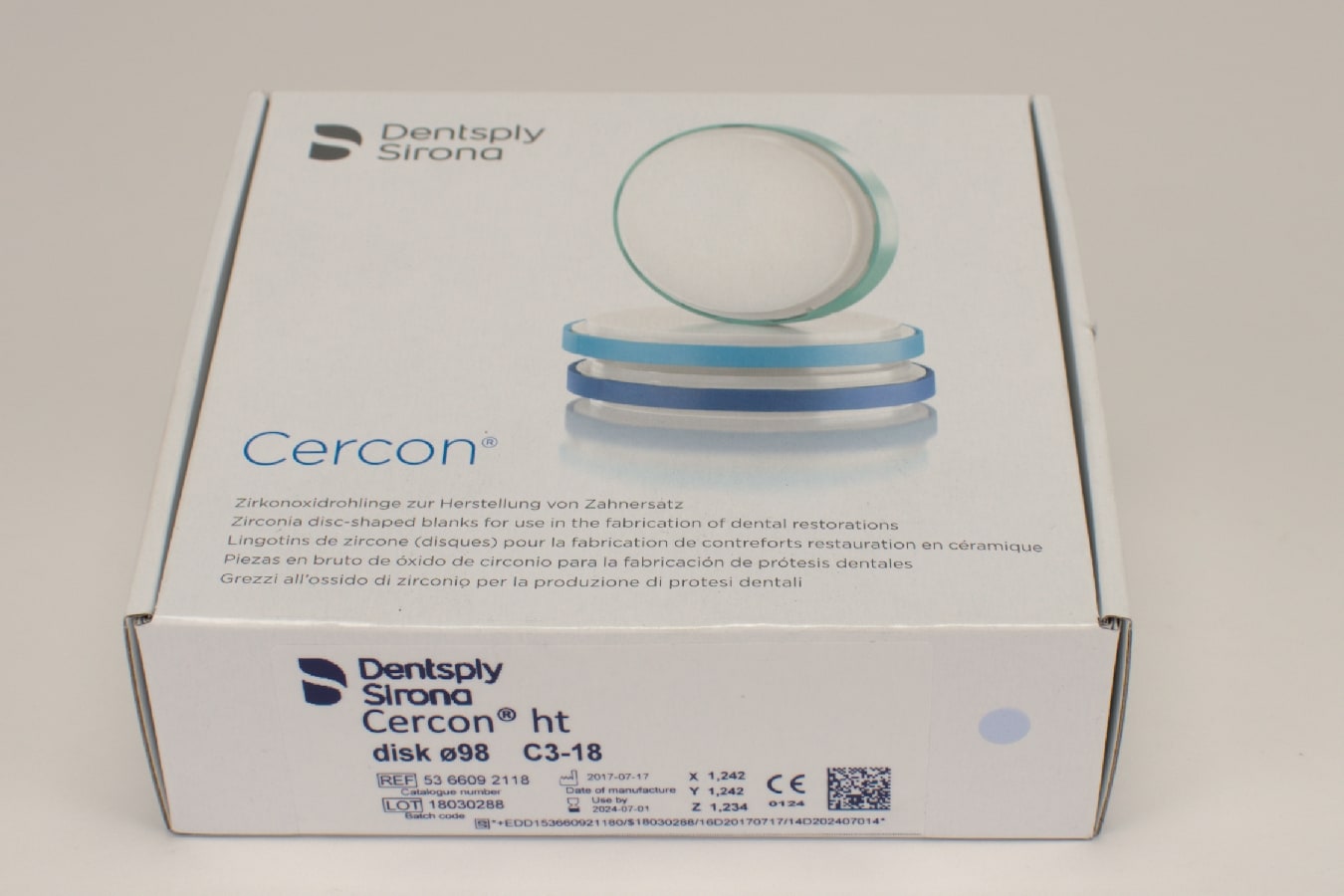 Cercon ht disk C3 ø98 x 18mm