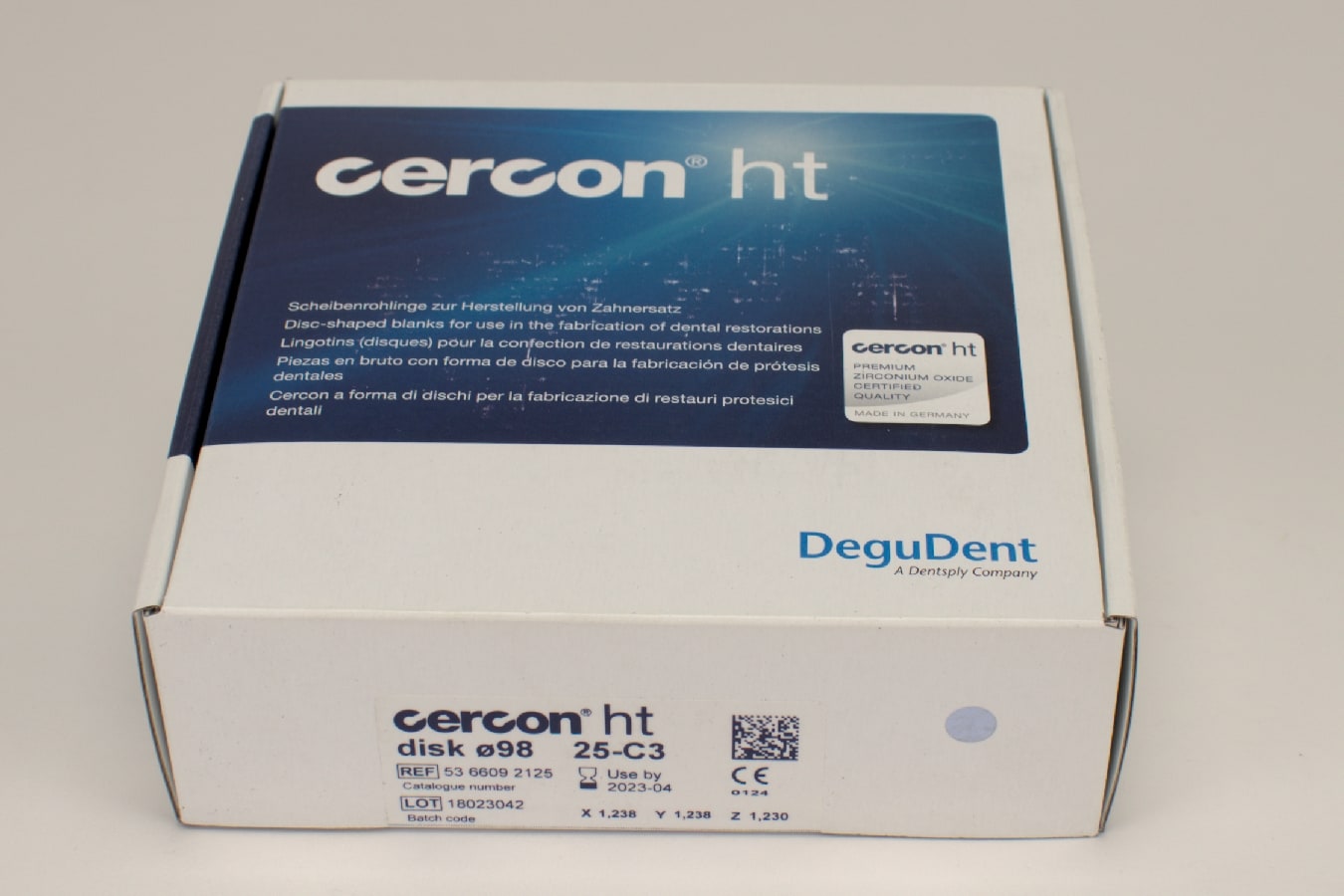Cercon ht disk C3 ø98 x 25mm