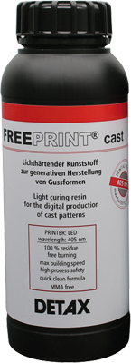 Freeprint cast 385 UV red 1000g