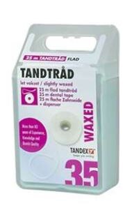 Tandtråd lätt vaxad 25m