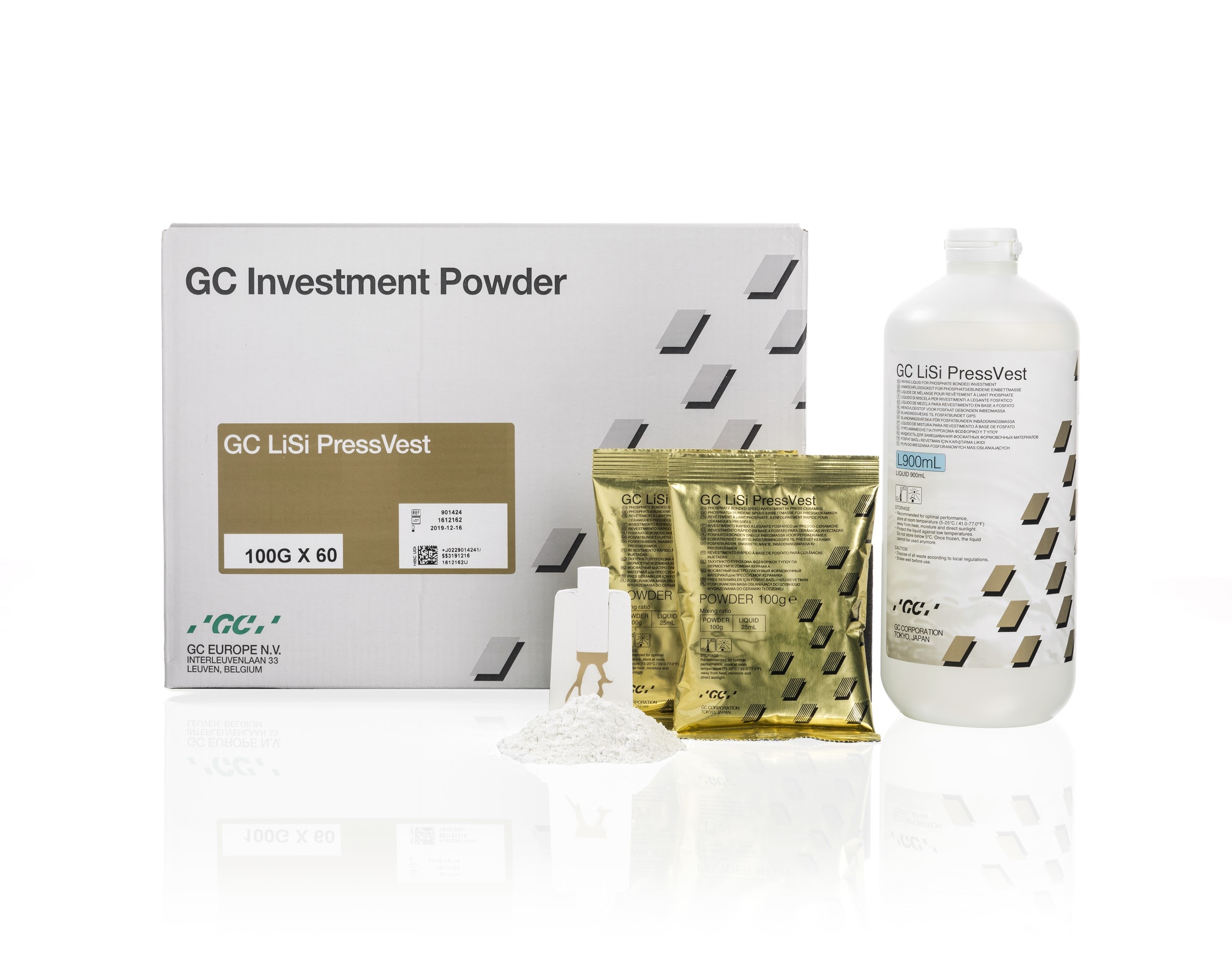 GC LiSi PressVest Powder 60x100g