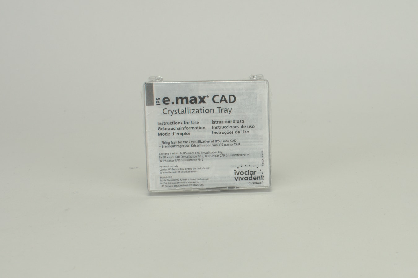 IPS e.max CAD Crystall Tray St