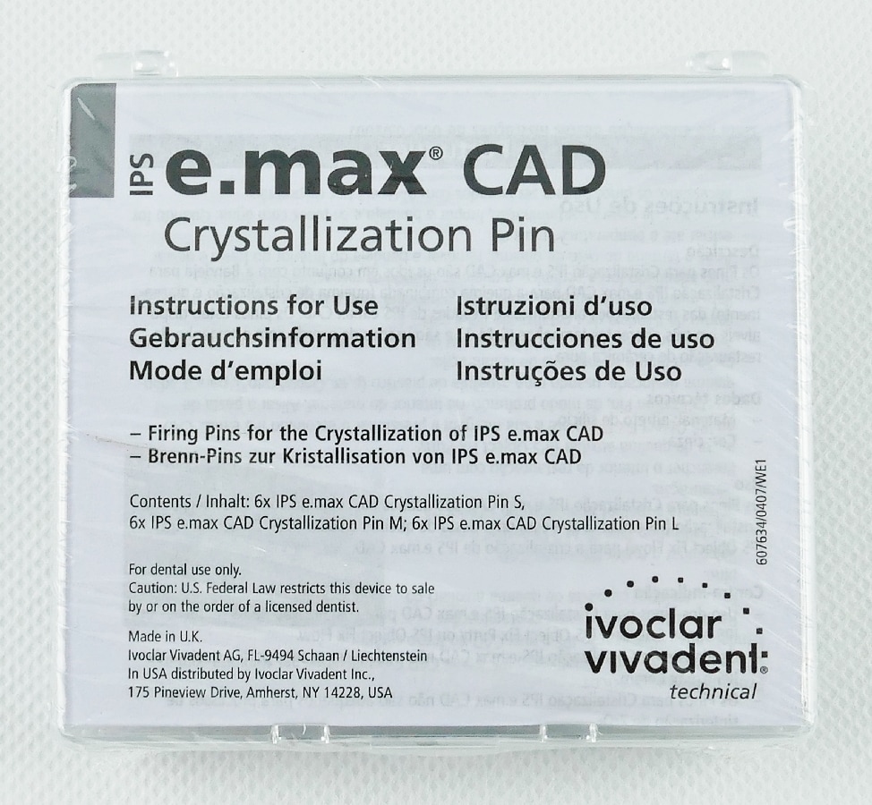 IPS e.max CAD Crystall Pins