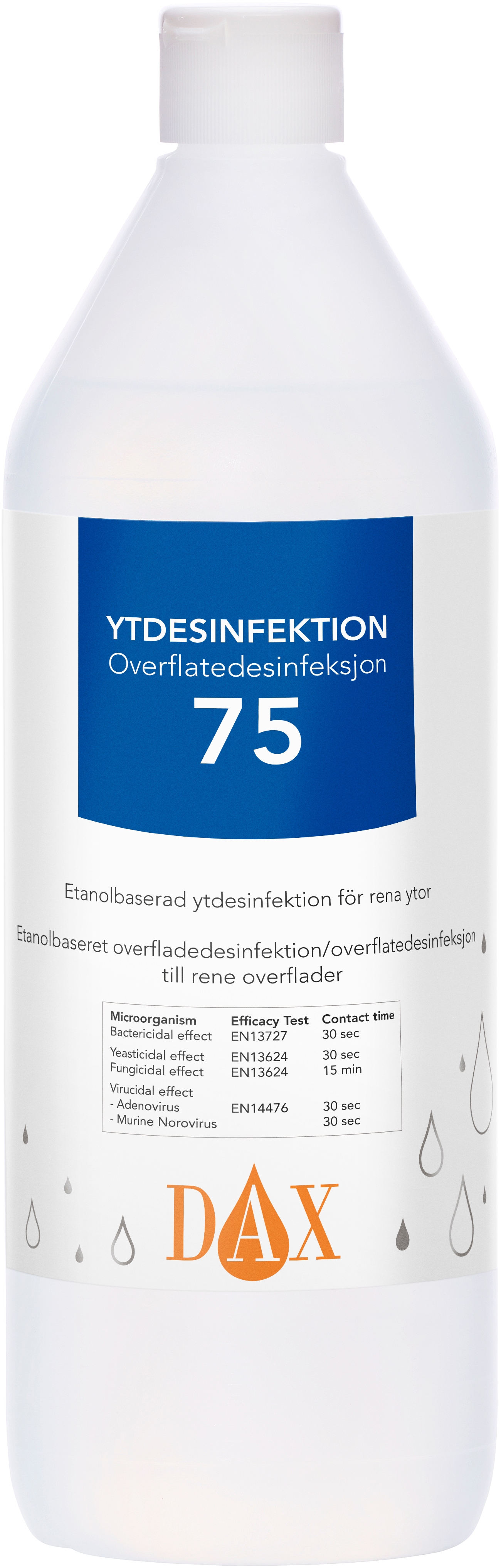 DAX Ytdesinfektion 75 1000ml