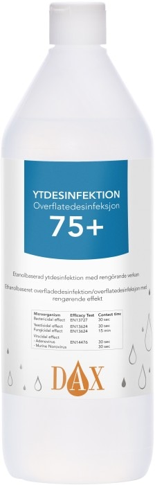 DAX Ytdesinfektion 75 Plus 1000ml