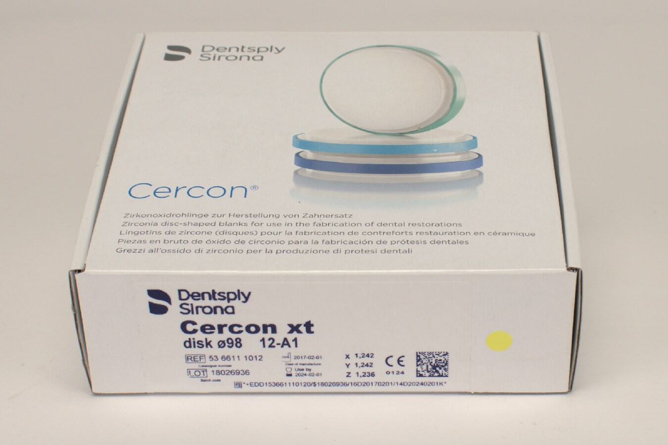 Cercon xt A1 disk 98x12mm