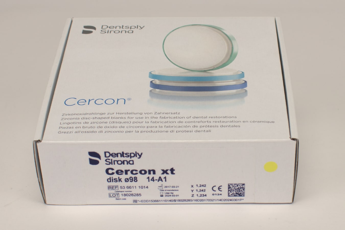 Cercon xt A1 disk 98x14mm