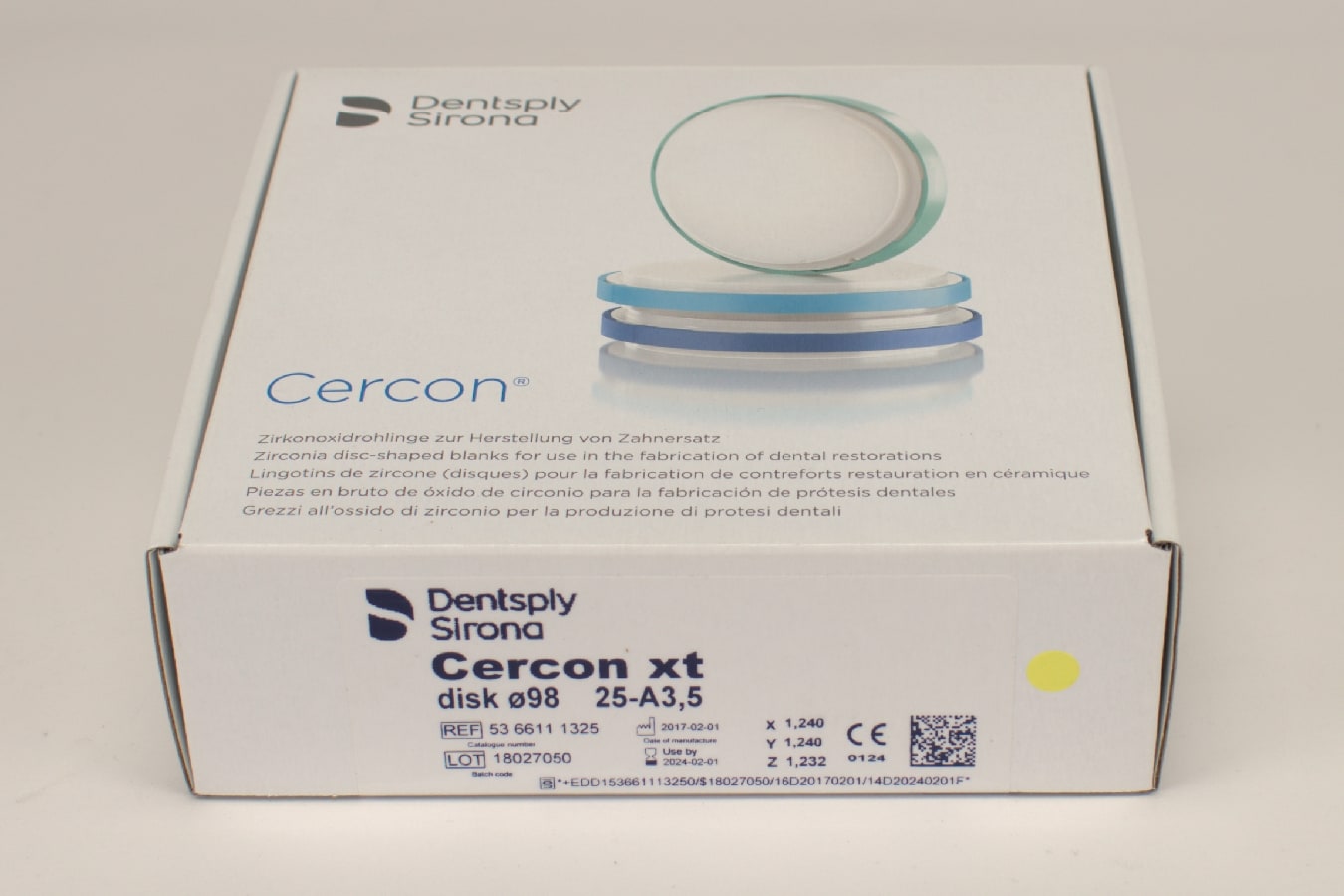 Cercon xt A3,5 disk 98x25mm